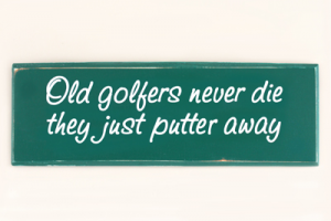 Old golfers